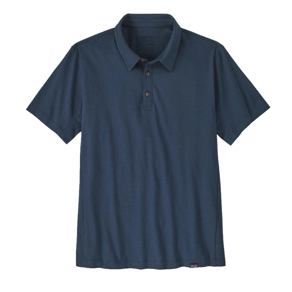Patagonia Men’s Essential Polo Shirt Tide Pool Blue Size L Casual Golf Everyday
